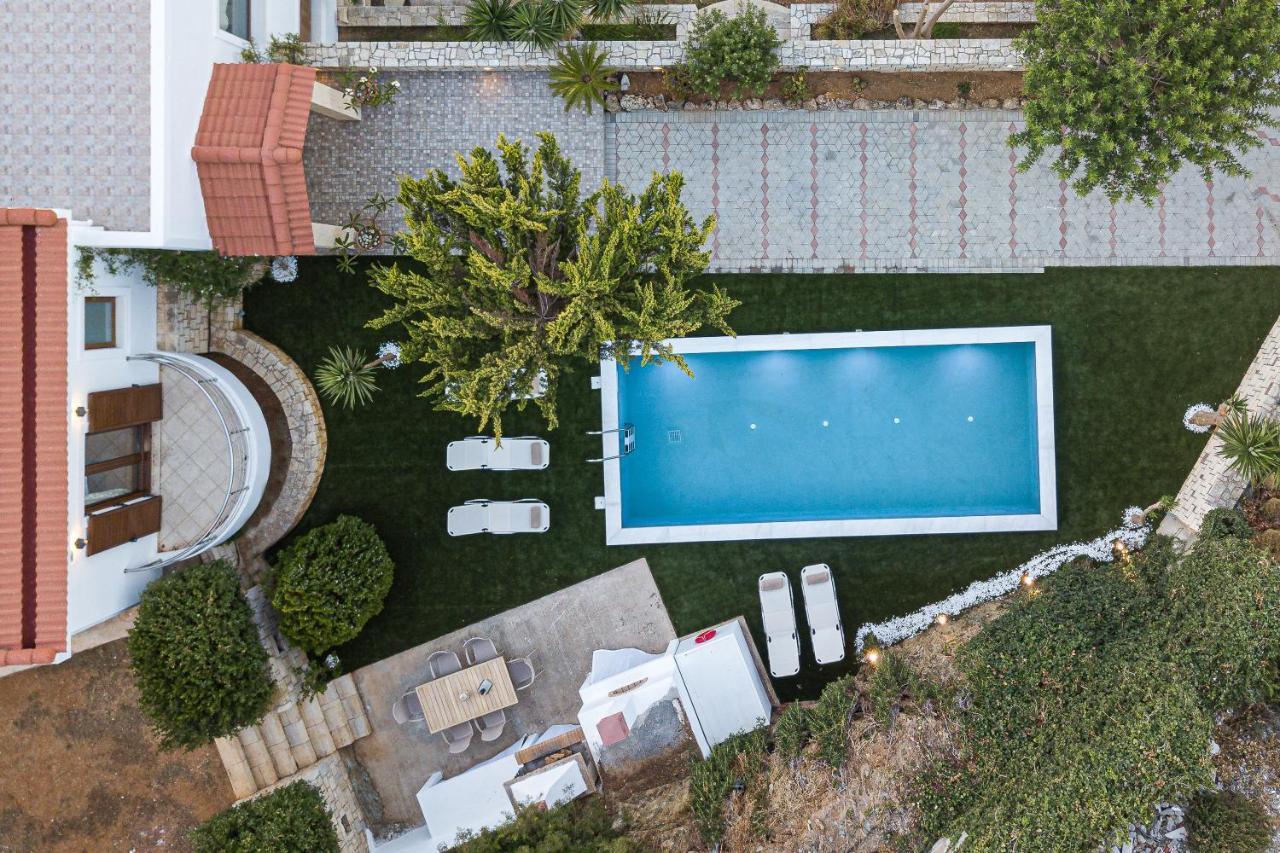 Veranda Sea View Villa, Walking Distance To Beach, By Thinkvilla Agia Pelagia  Exterior foto