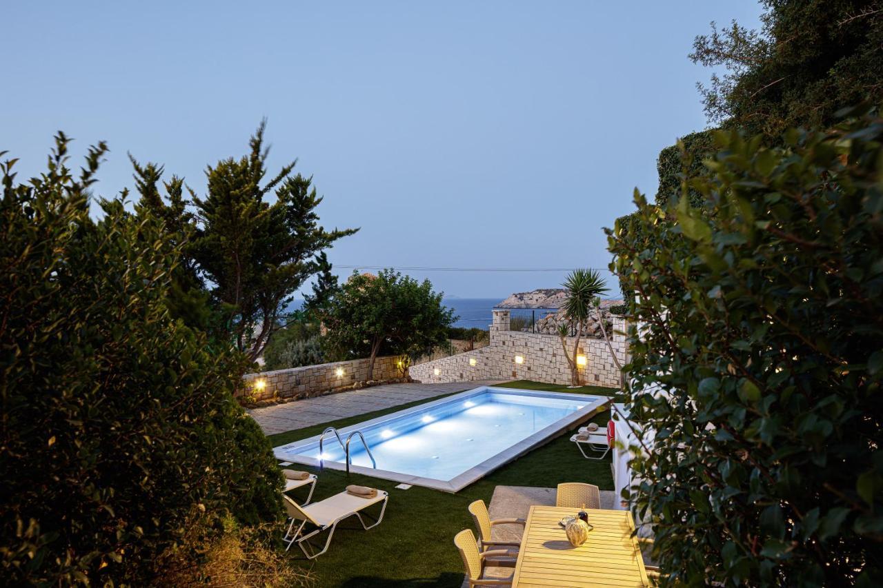 Veranda Sea View Villa, Walking Distance To Beach, By Thinkvilla Agia Pelagia  Exterior foto